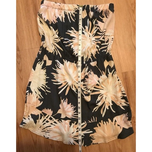 "Anthropologie" Cloth & Stone Strapless Floral Tube Top Dress - Size Small - Picture 5 of 6